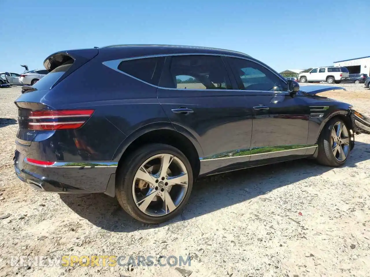3 Photograph of a damaged car KMUHCESC7PU121865 GENESIS GV80 2023
