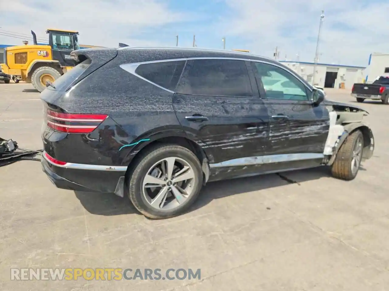 3 Photograph of a damaged car KMUHCESCXPU119091 GENESIS GV80 2023