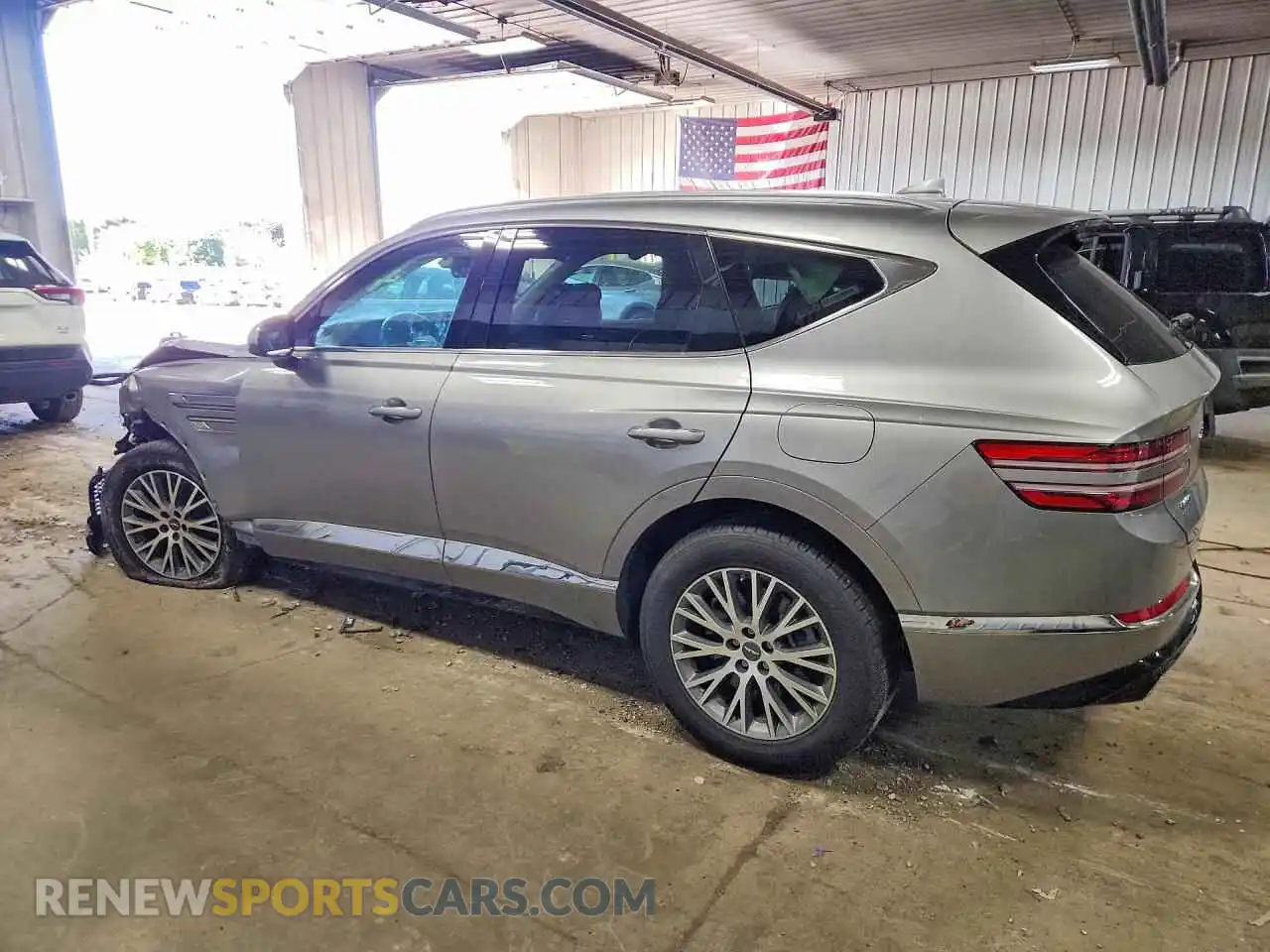 2 Photograph of a damaged car KMUHBDSB2RU177106 GENESIS GV80 2024
