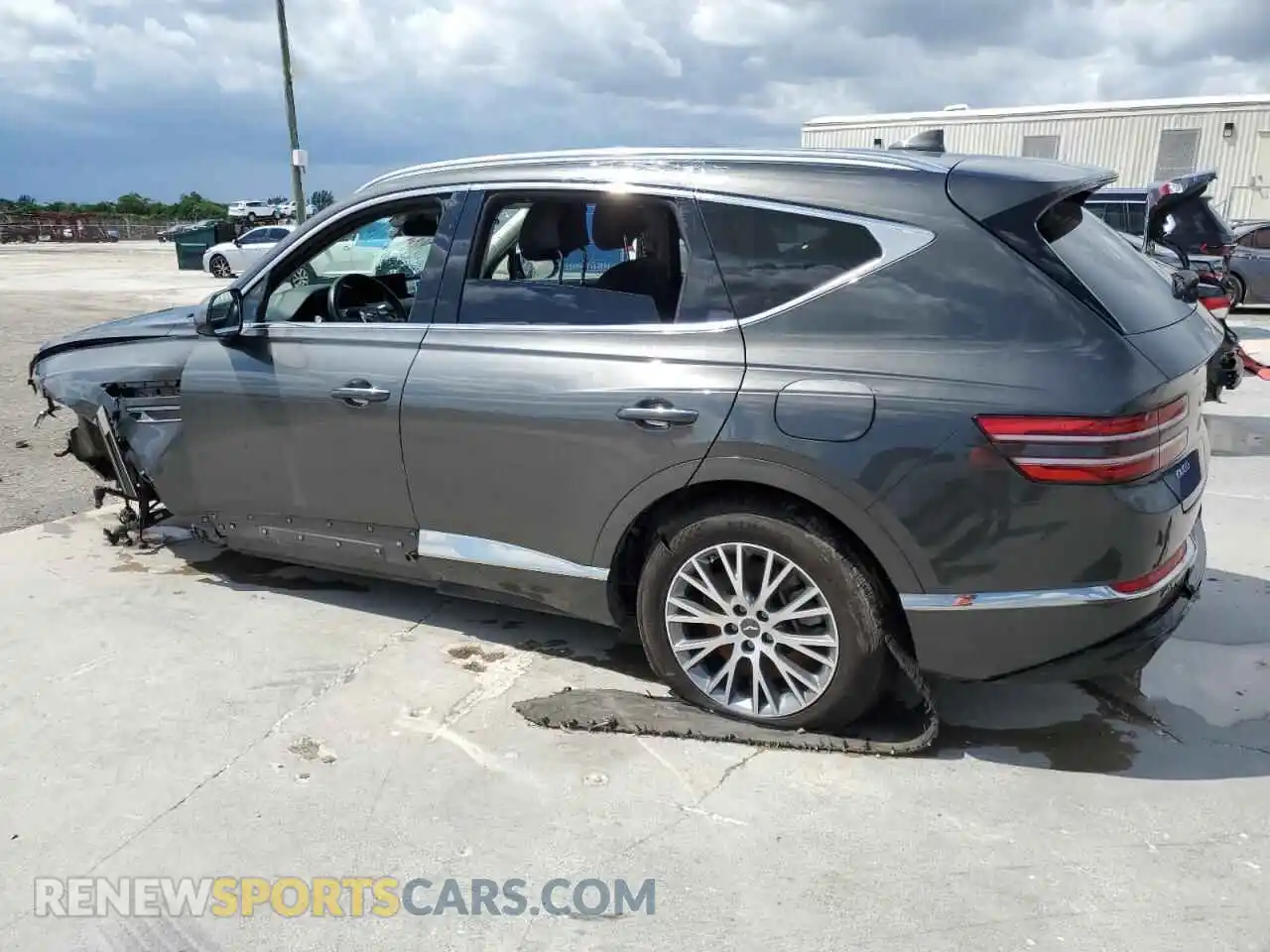 2 Photograph of a damaged car KMUHBDSB3RU177714 GENESIS GV80 2024