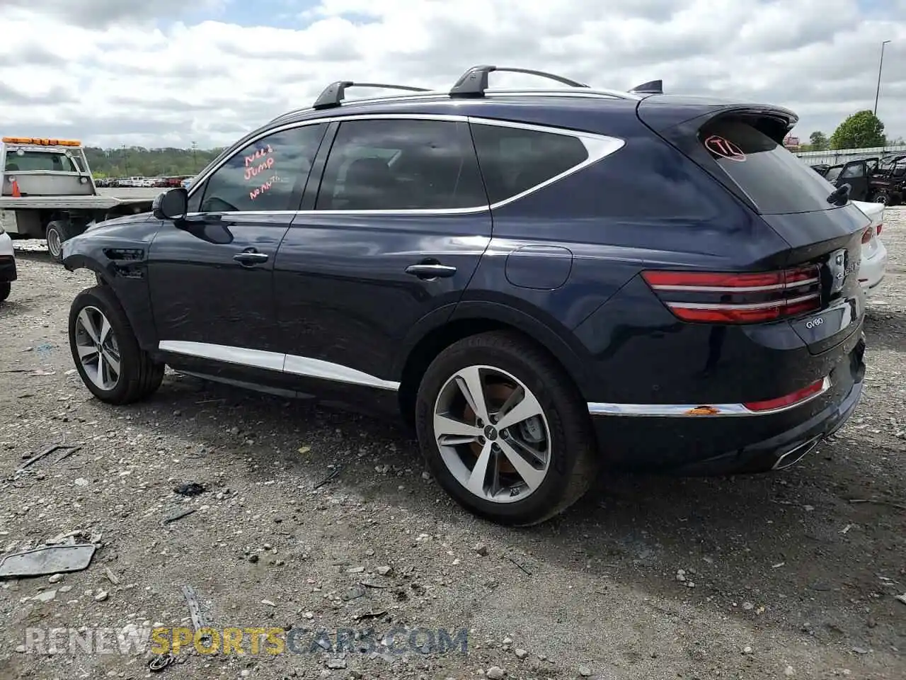 2 Photograph of a damaged car KMUHCESC0RU201849 GENESIS GV80 2024