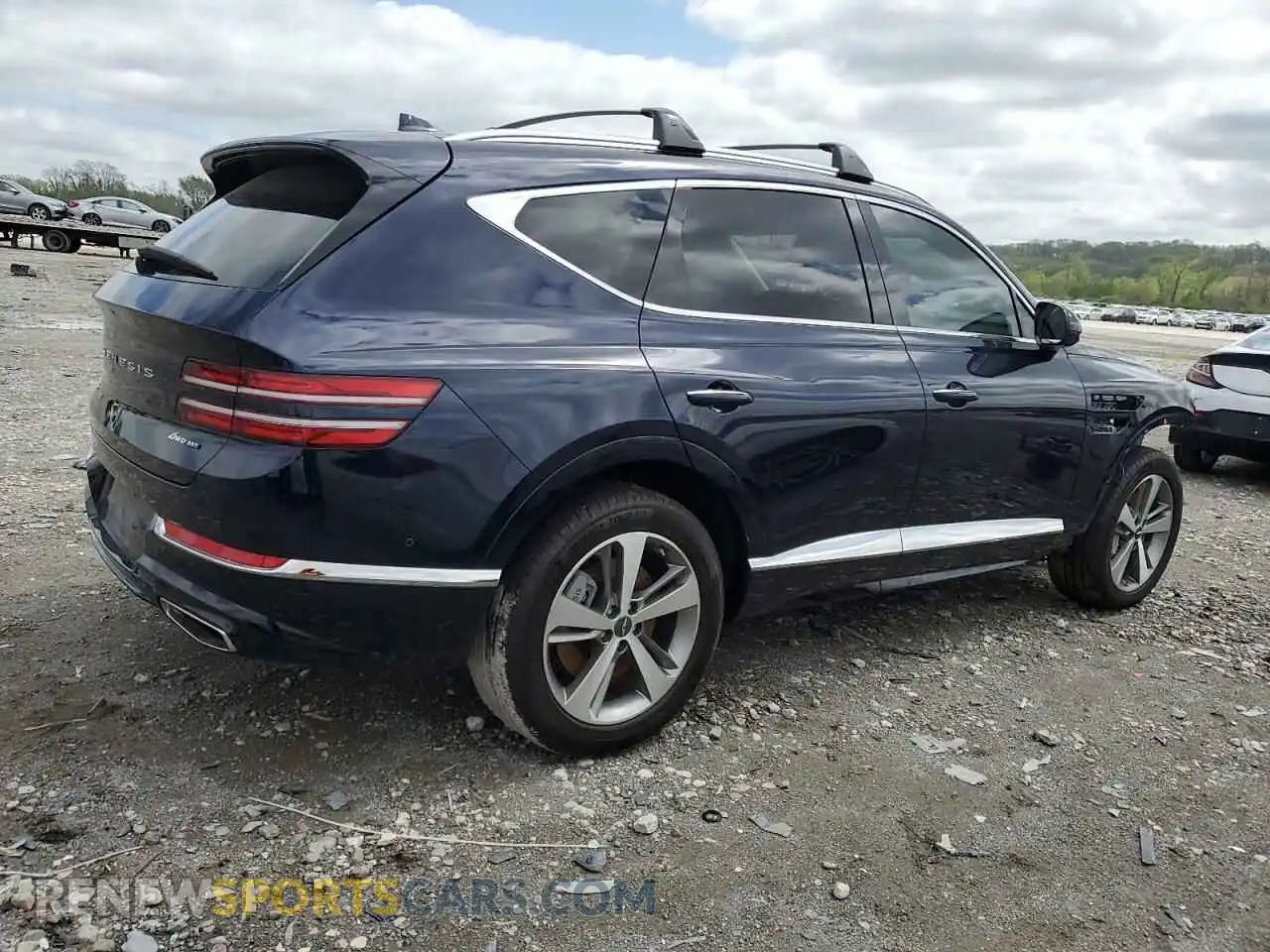 3 Photograph of a damaged car KMUHCESC0RU201849 GENESIS GV80 2024