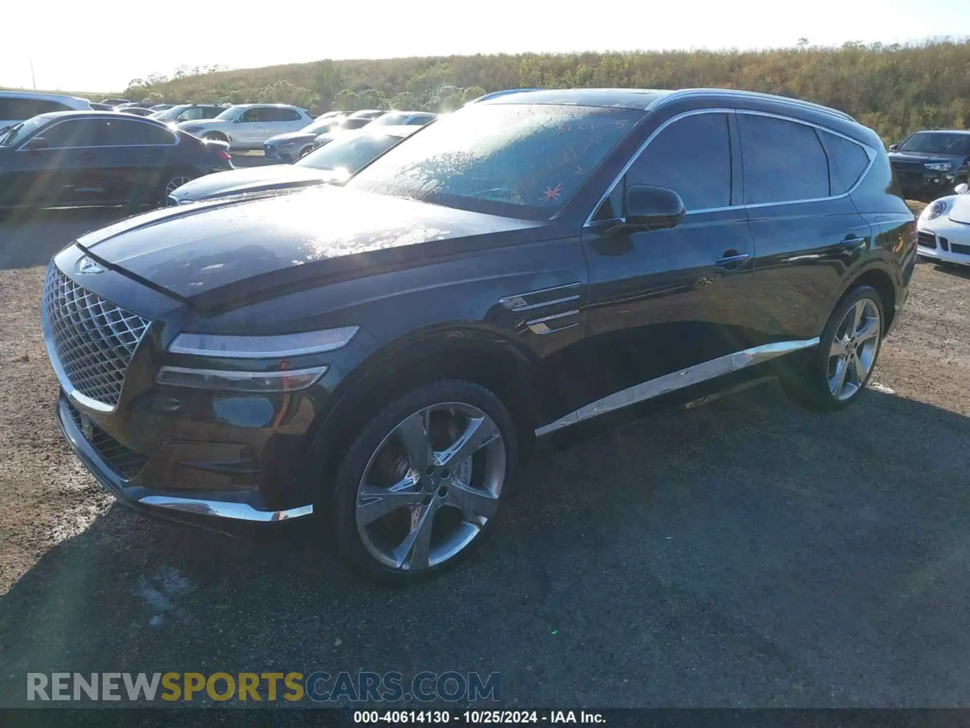 2 Photograph of a damaged car KMUHCESC1RU149101 GENESIS GV80 2024