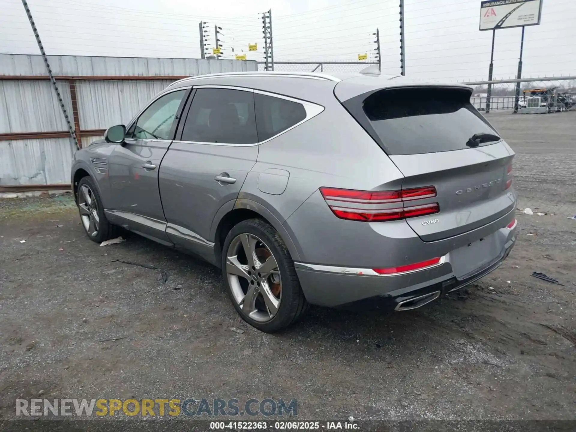 3 Photograph of a damaged car KMUHCESC2RU178137 GENESIS GV80 2024