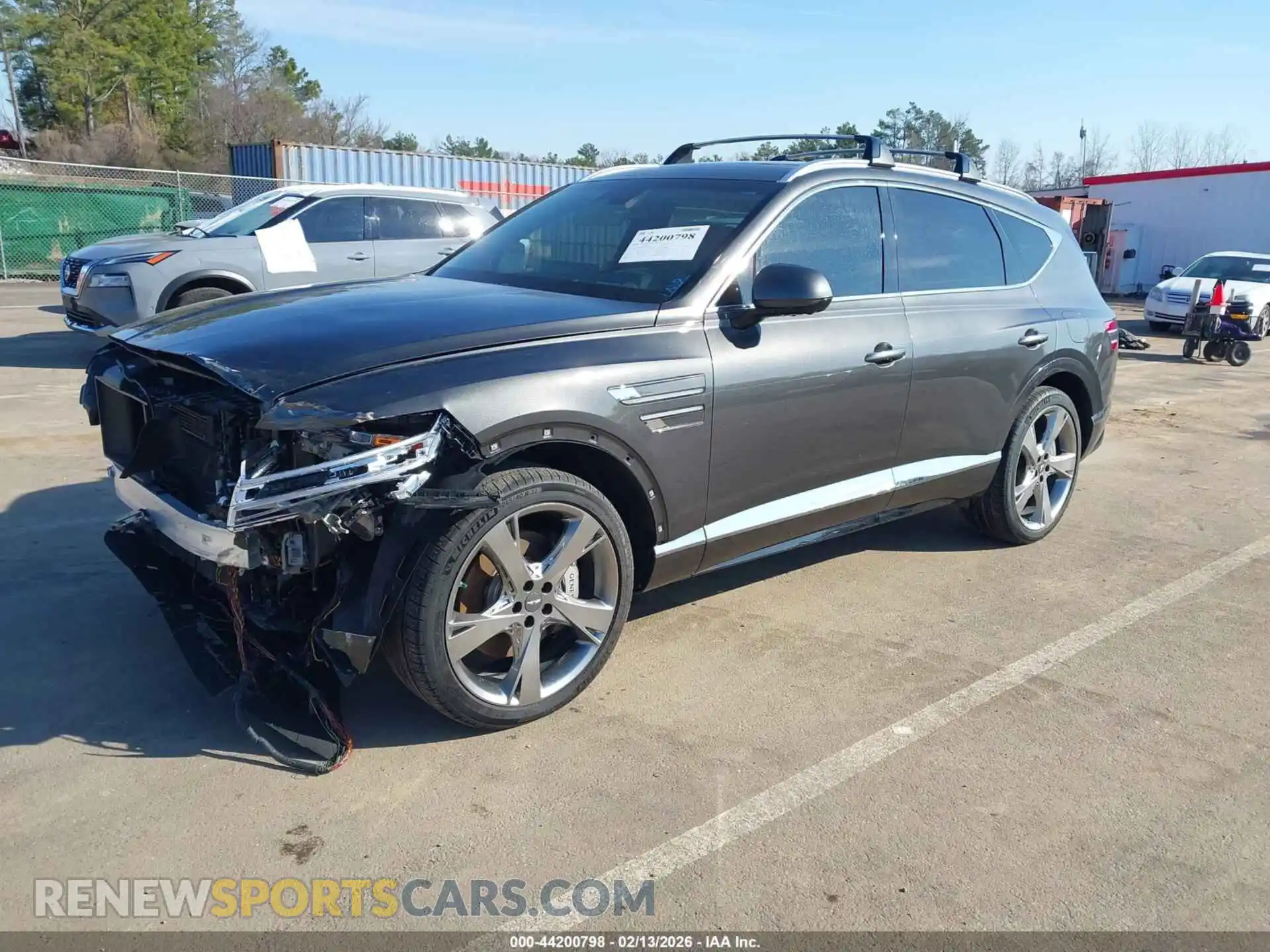 2 Photograph of a damaged car KMUHCESC8RU184590 GENESIS GV80 2024