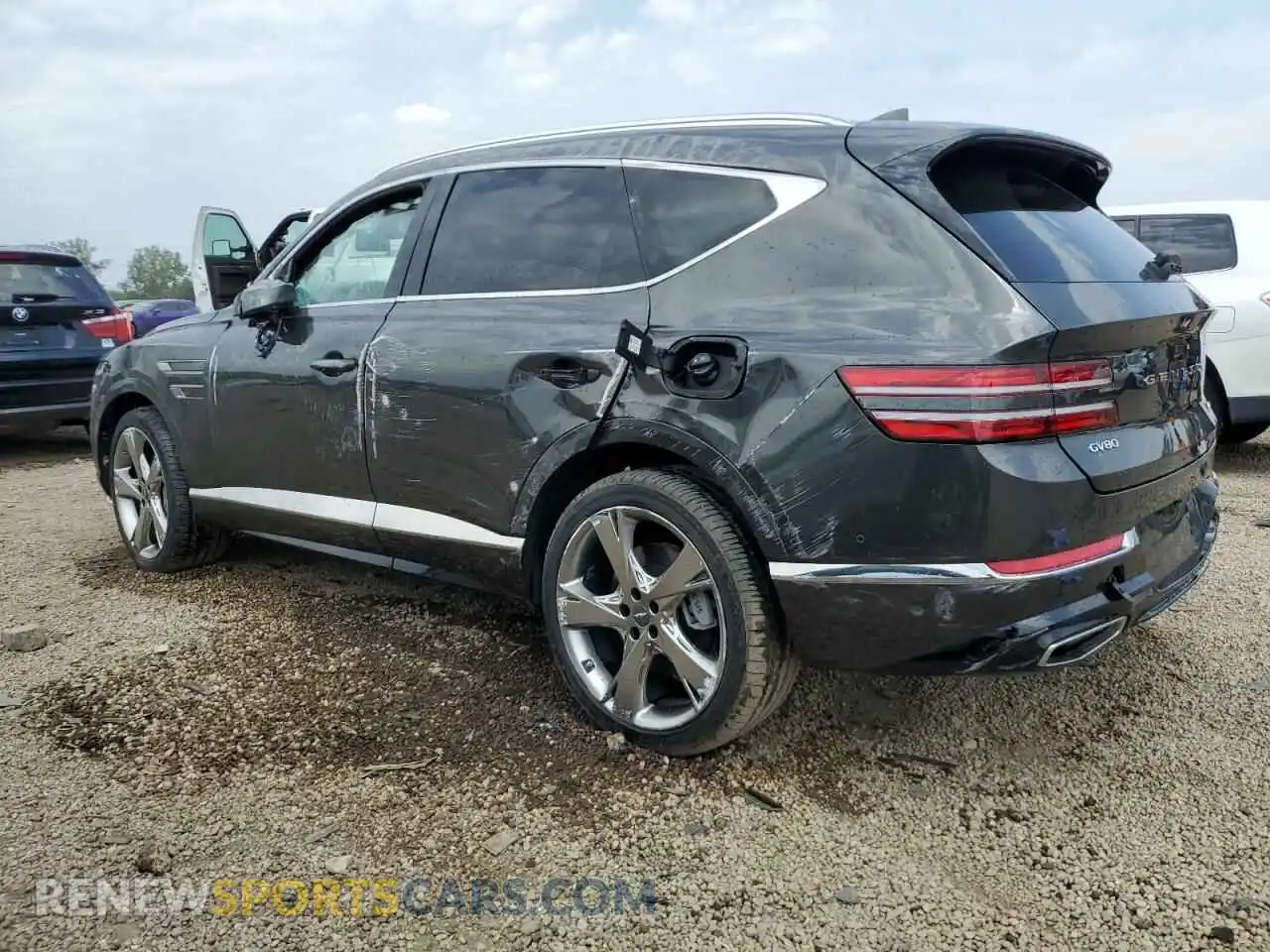 2 Photograph of a damaged car KMUHCESC9RU183691 GENESIS GV80 2024
