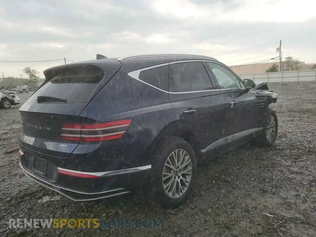 3 Фотография поврежденного автомобиля KMUHAESB5SU216561 GENESIS GV80 2025