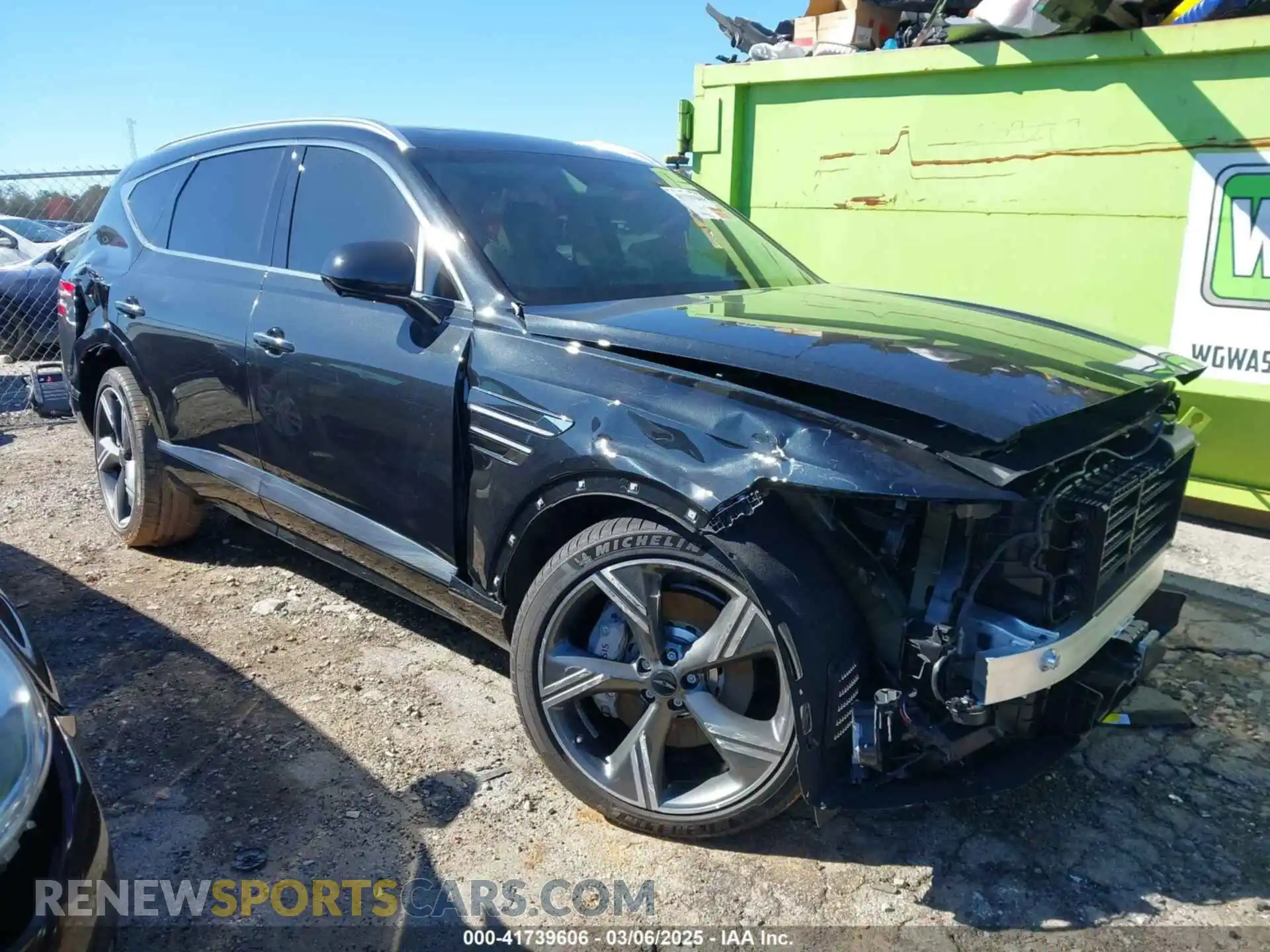 1 Фотография поврежденного автомобиля KMUHCESB8SU230772 GENESIS GV80 2025