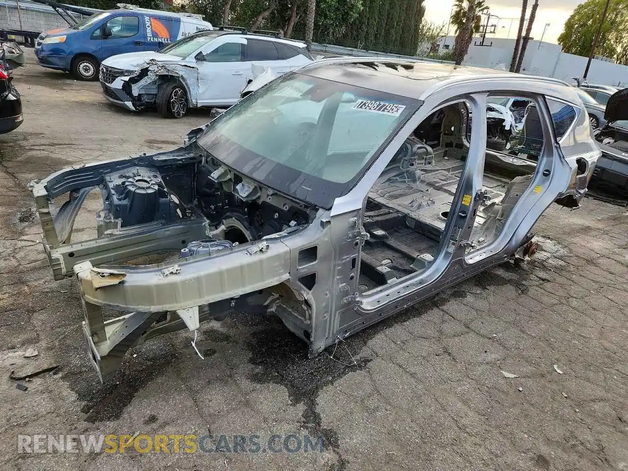 1 fotografías del automóvil dañado KMUHEESC1SU264118 GENESIS GV80 2025