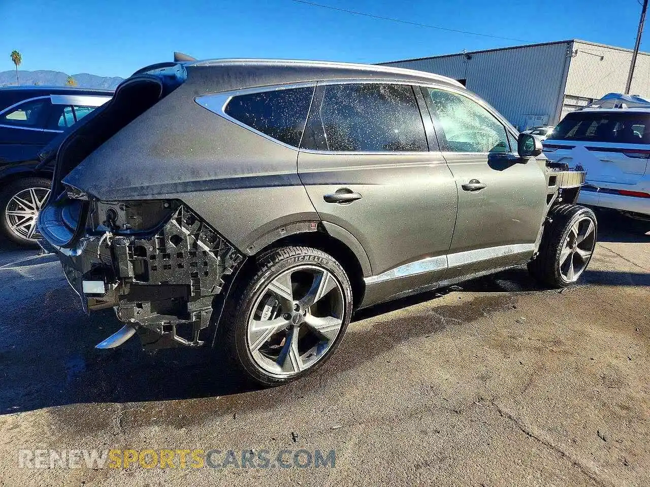 3 Photograph of a damaged car KMUHEESC4SU268759 GENESIS GV80 2025