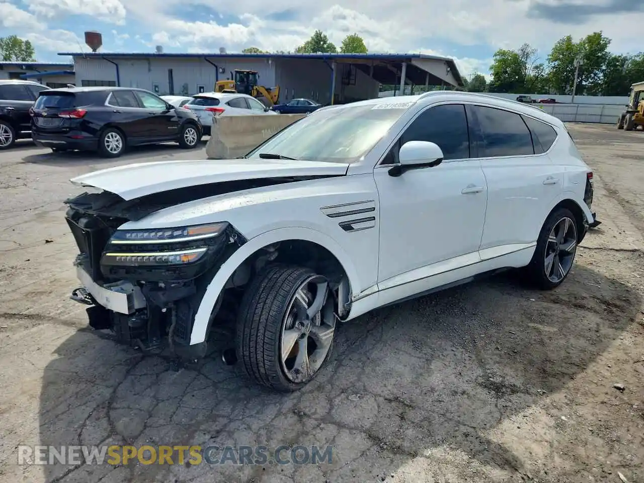 1 Фотография поврежденного автомобиля KMUHEESC7SU220995 GENESIS GV80 2025