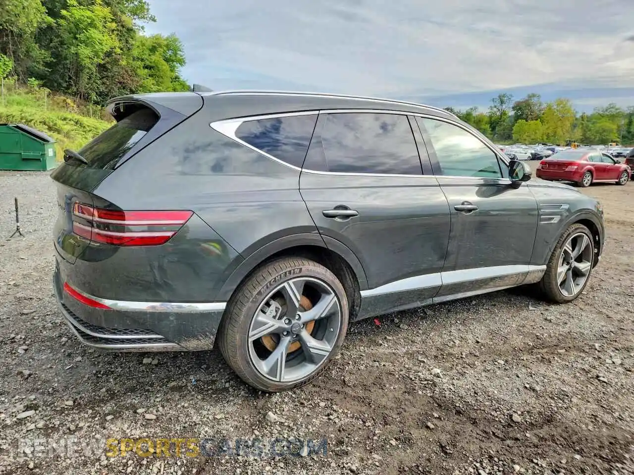 3 Photograph of a damaged car KMUHEESC9SU289722 GENESIS GV80 2025