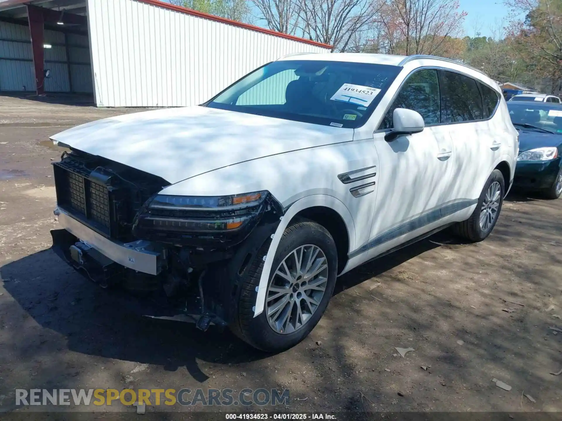 2 Photograph of a damaged car KMUHFESB0SU251655 GENESIS GV80 2025