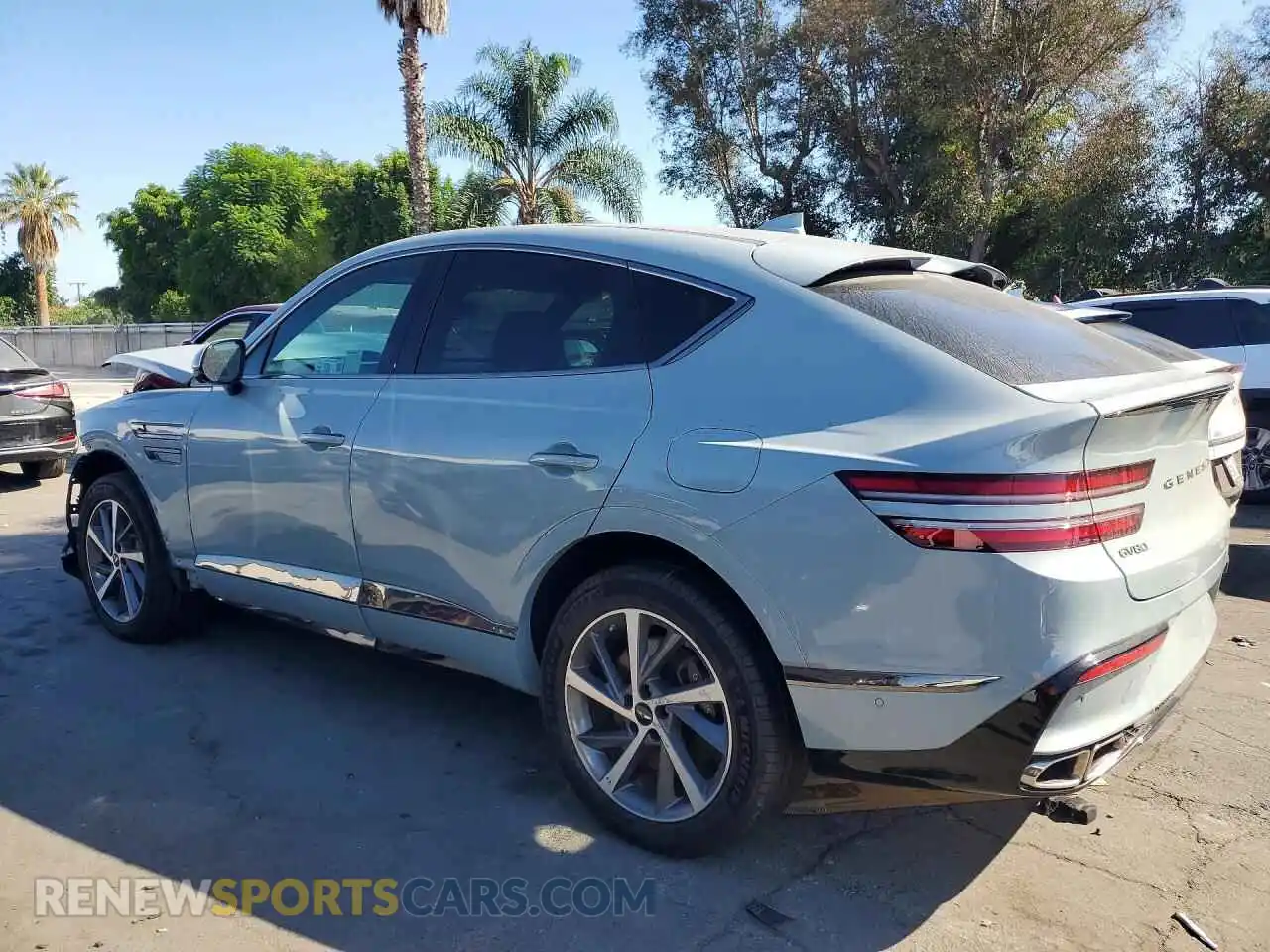 2 Photograph of a damaged car KMUJBESCXSU291747 GENESIS GV80 2025
