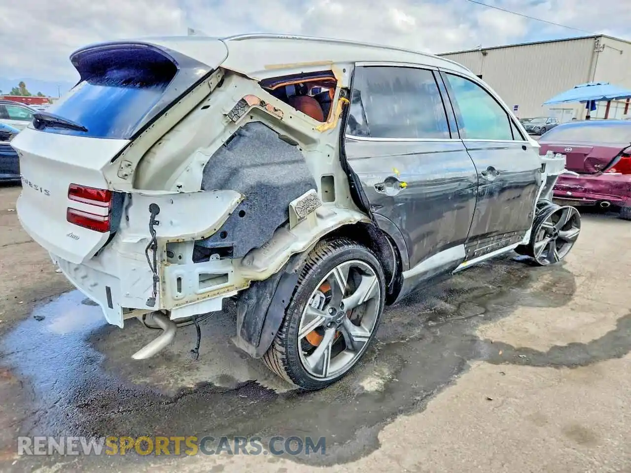 3 Photograph of a damaged car KMUHCESB2TU299913 GENESIS GV80 2026