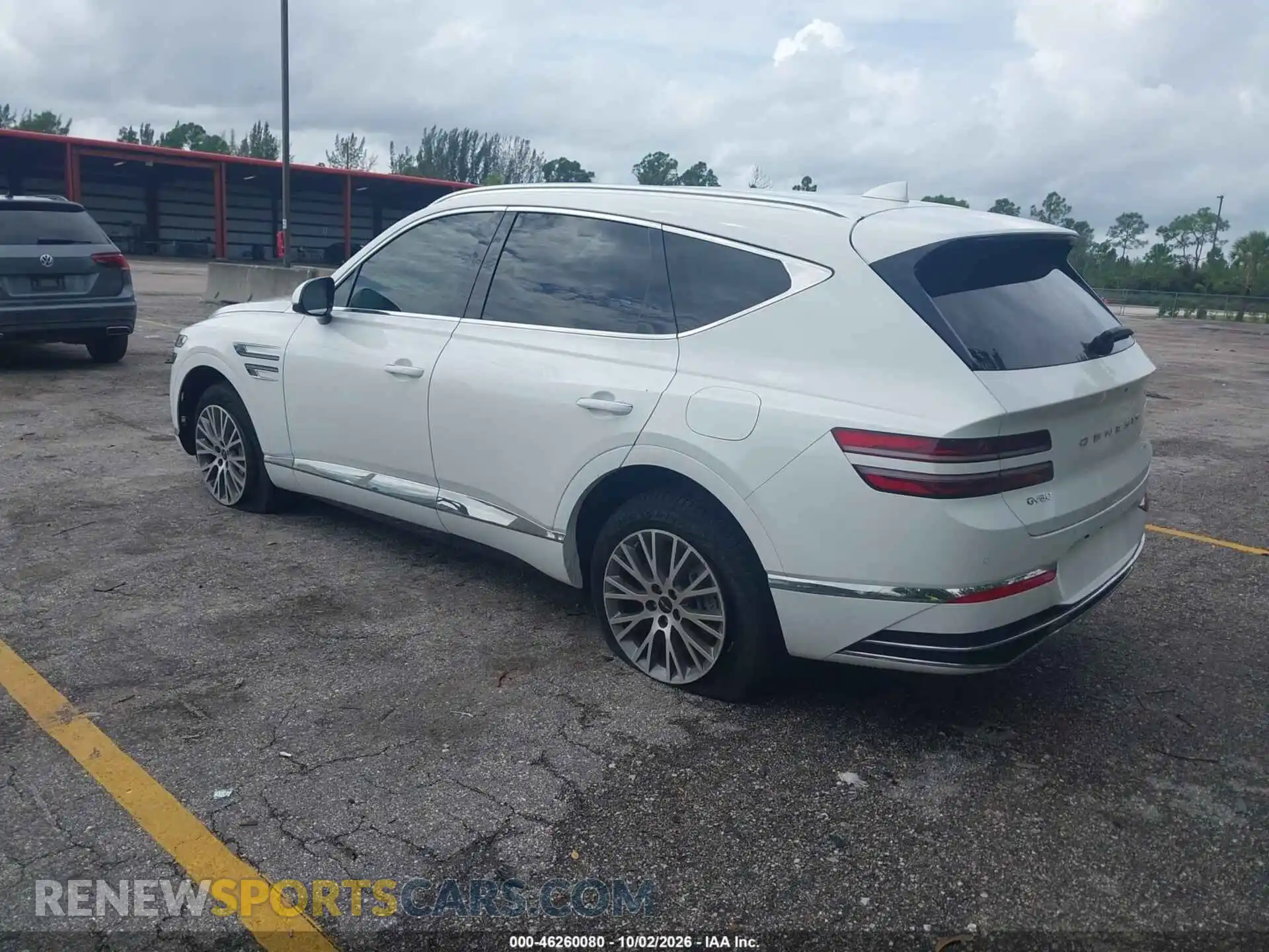 3 fotografías del automóvil dañado KMUHFESB8TU323977 GENESIS GV80 2026