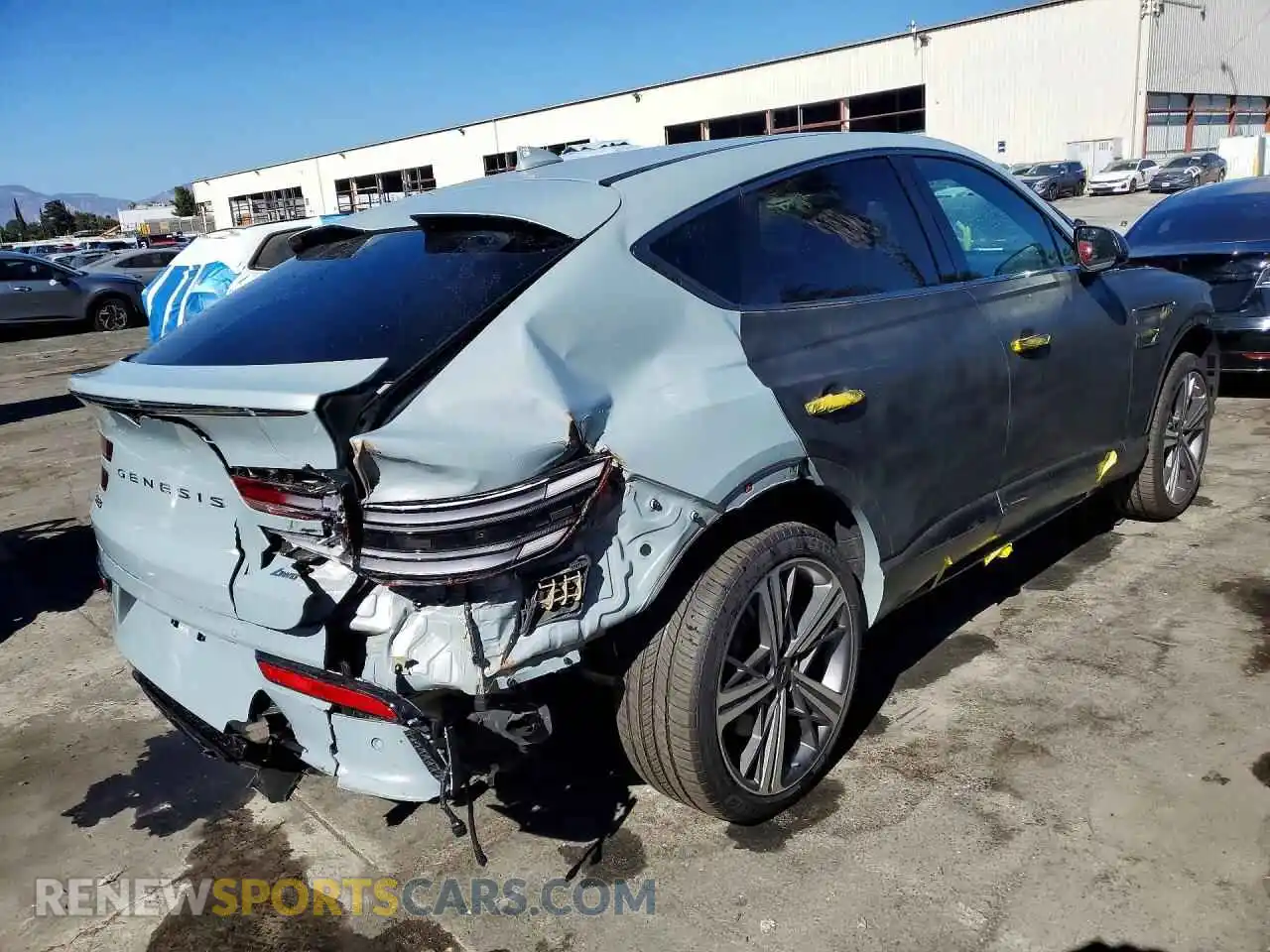 3 Photograph of a damaged car KMUJBESC5TU305233 GENESIS GV80 2026