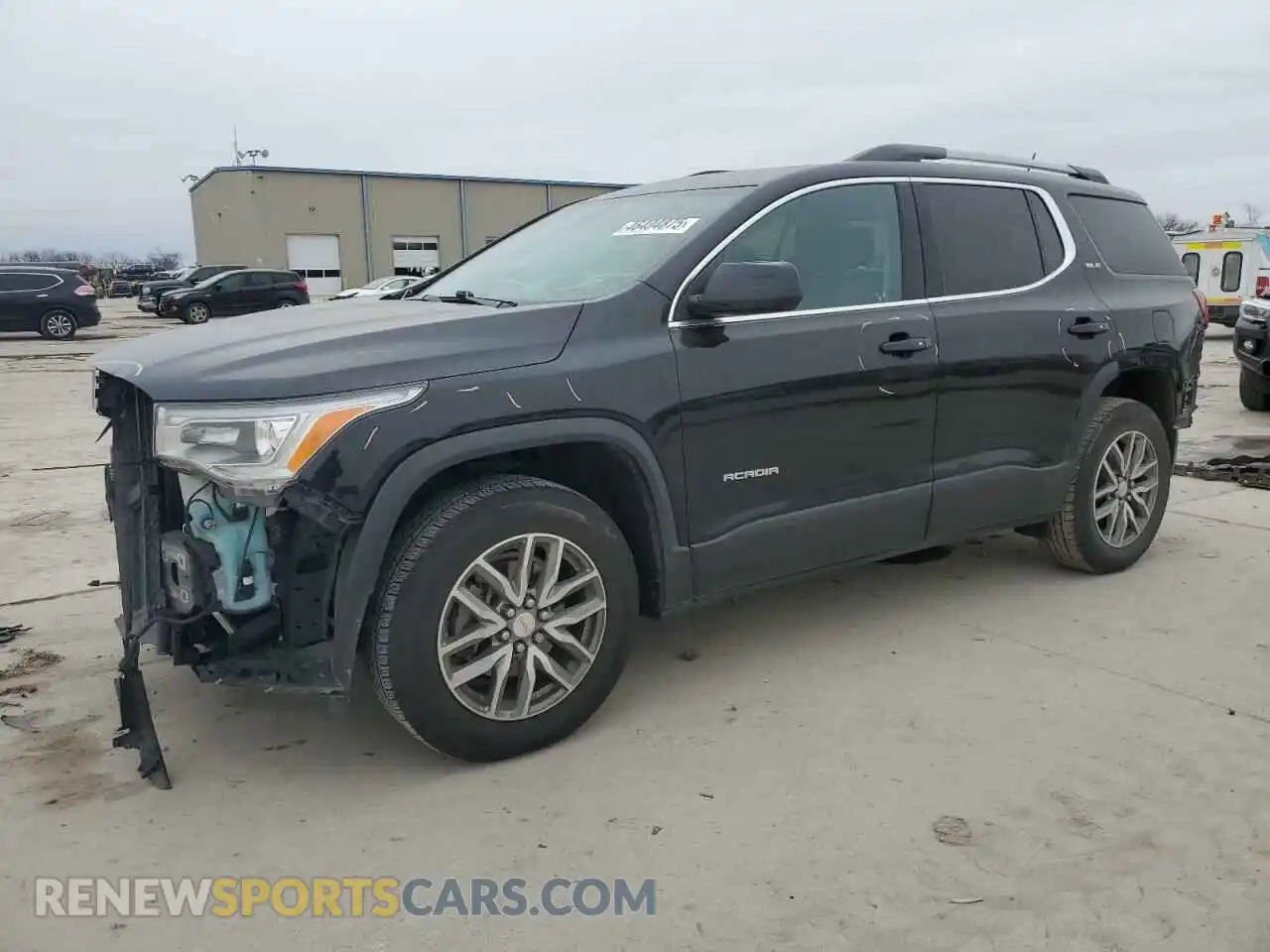 1 Photograph of a damaged car 1GKKNLLA1KZ196470 GMC ACADIA 2019
