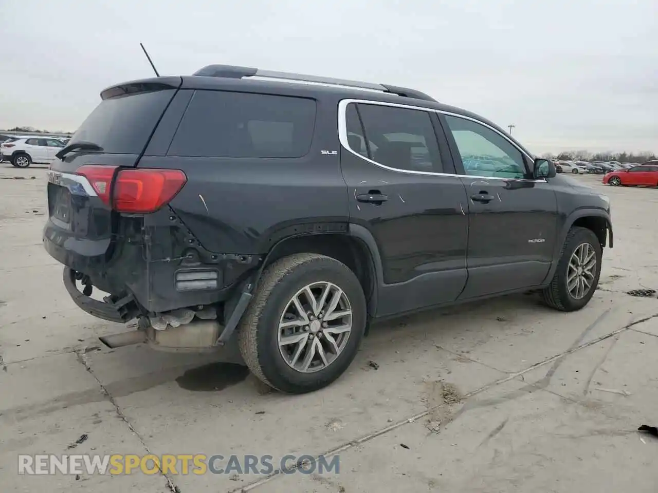 3 Photograph of a damaged car 1GKKNLLA1KZ196470 GMC ACADIA 2019