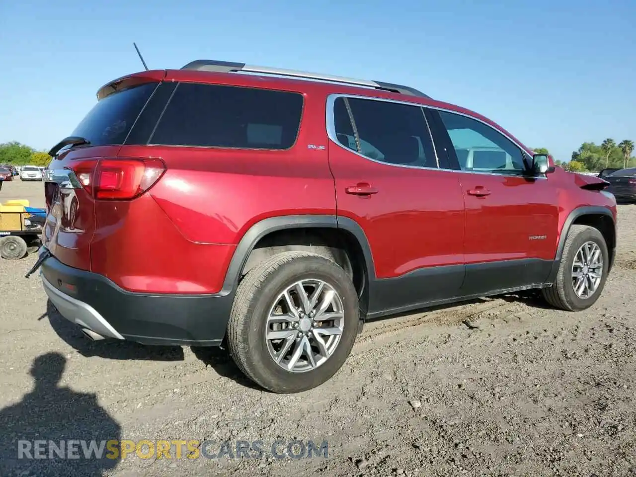 3 Photograph of a damaged car 1GKKNLLA9KZ229862 GMC ACADIA 2019