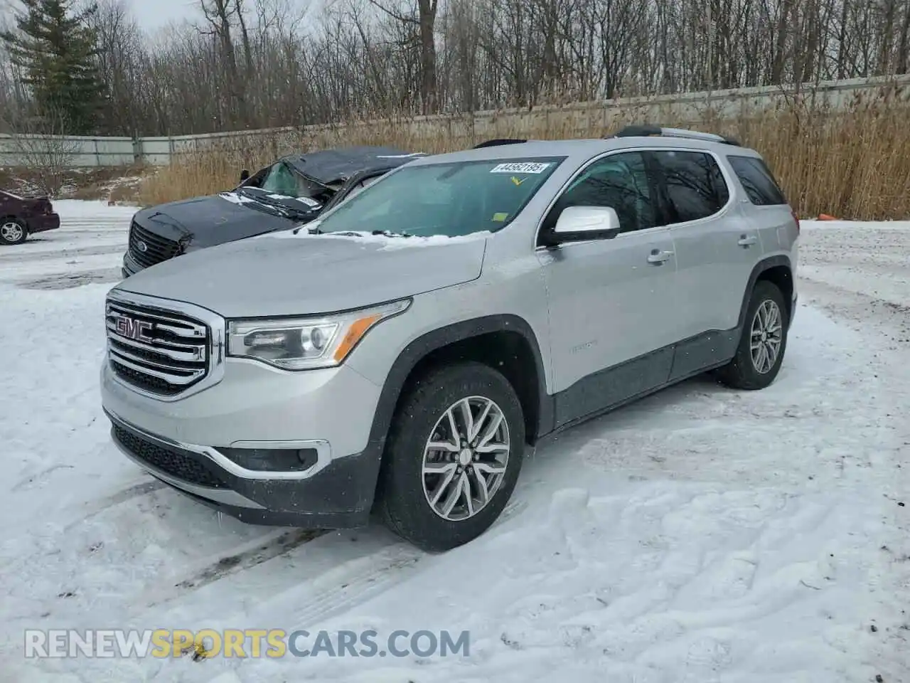 1 Photograph of a damaged car 1GKKNLLAXKZ132380 GMC ACADIA 2019