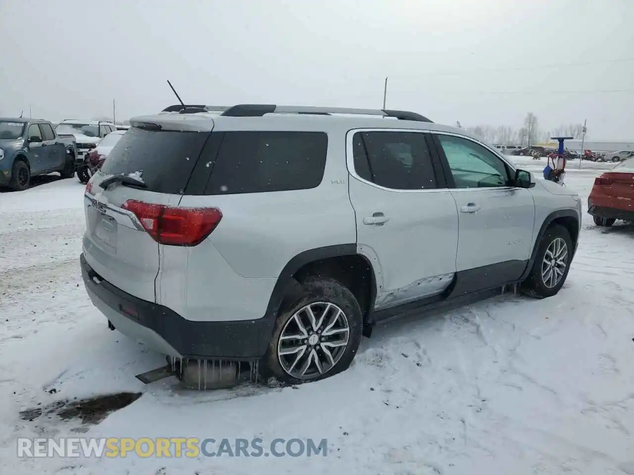 3 Photograph of a damaged car 1GKKNLLAXKZ132380 GMC ACADIA 2019