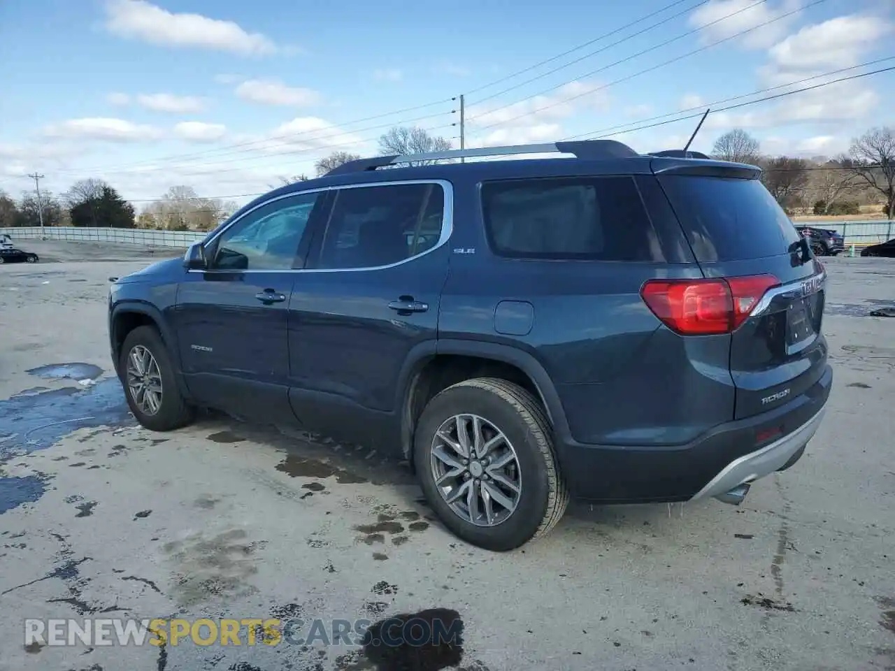2 Photograph of a damaged car 1GKKNLLS3KZ276538 GMC ACADIA 2019