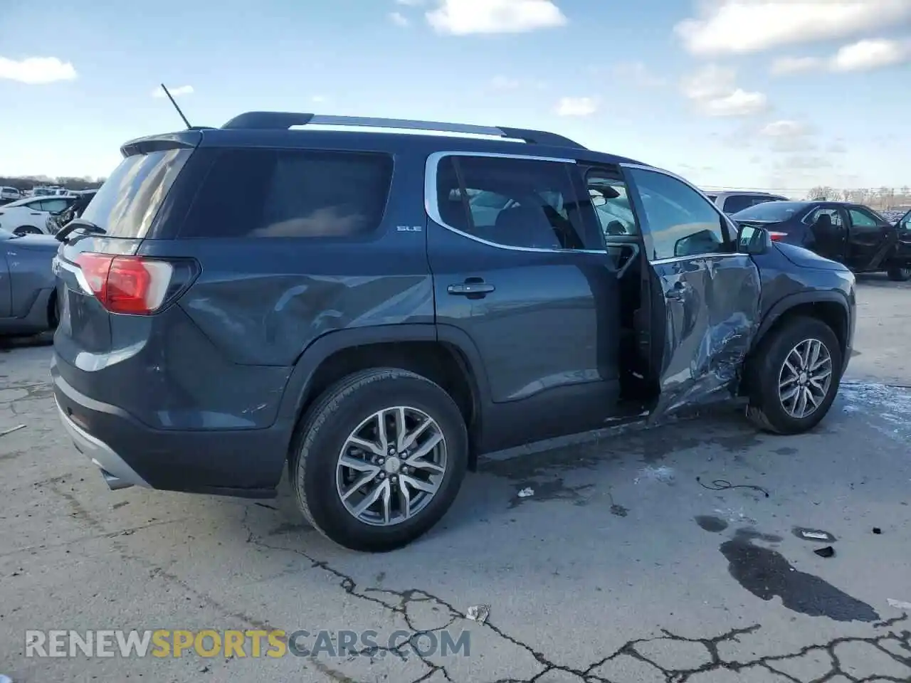 3 Photograph of a damaged car 1GKKNLLS3KZ276538 GMC ACADIA 2019