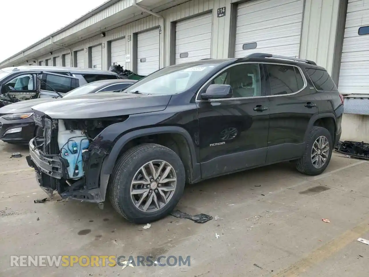 1 Photograph of a damaged car 1GKKNLLS4KZ102428 GMC ACADIA 2019