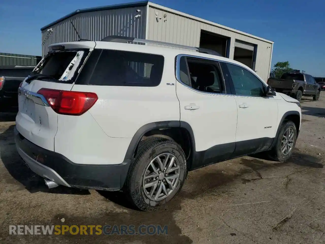 3 Photograph of a damaged car 1GKKNLLS6KZ258339 GMC ACADIA 2019
