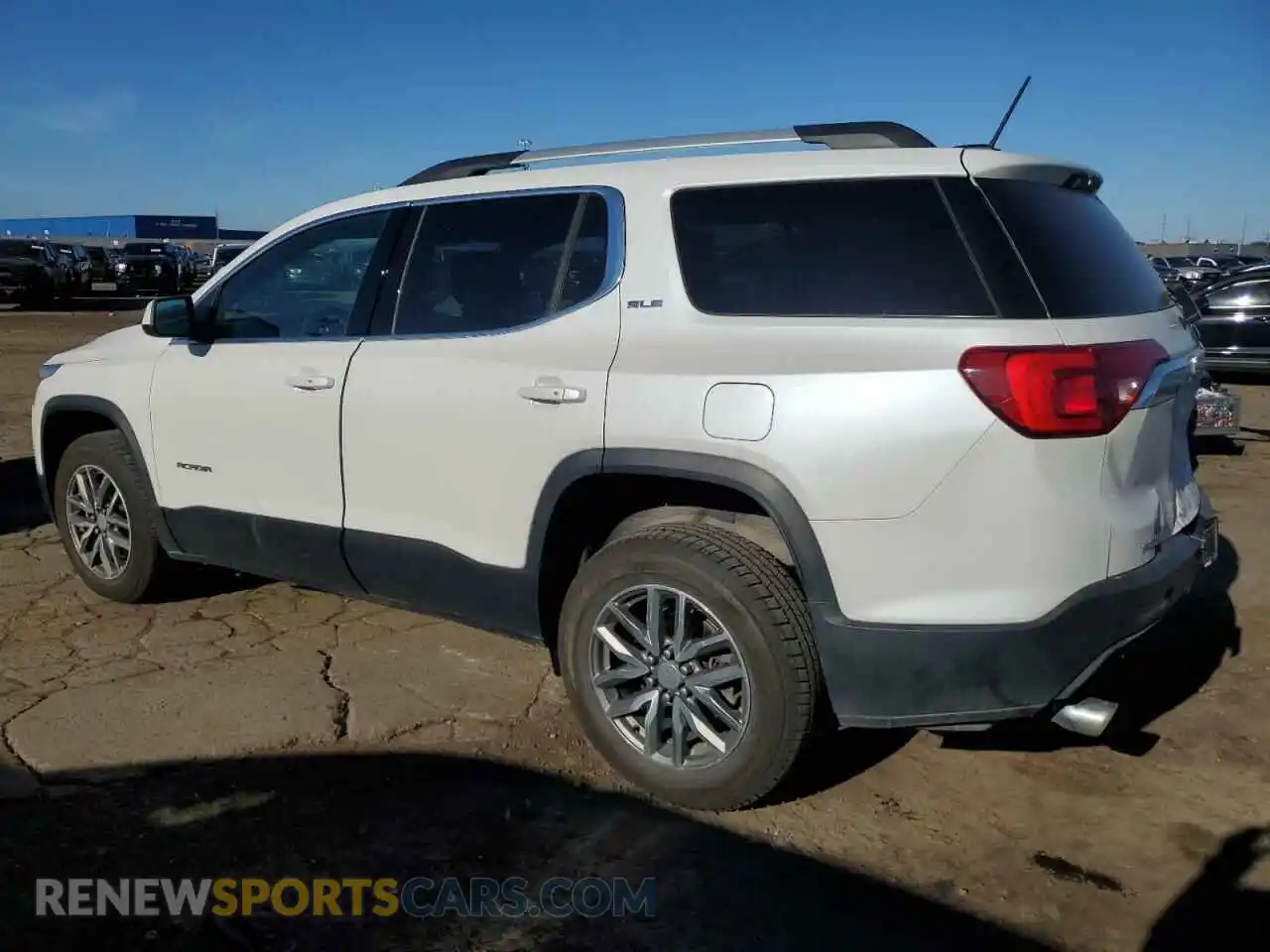 2 Photograph of a damaged car 1GKKNLLS7KZ293567 GMC ACADIA 2019