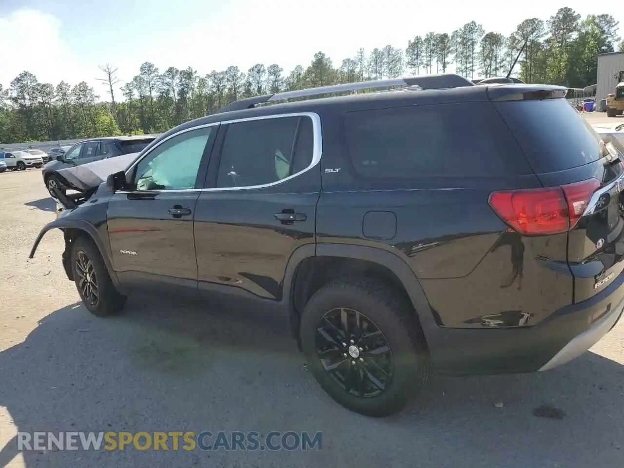 2 Photograph of a damaged car 1GKKNMLA1KZ232020 GMC ACADIA 2019