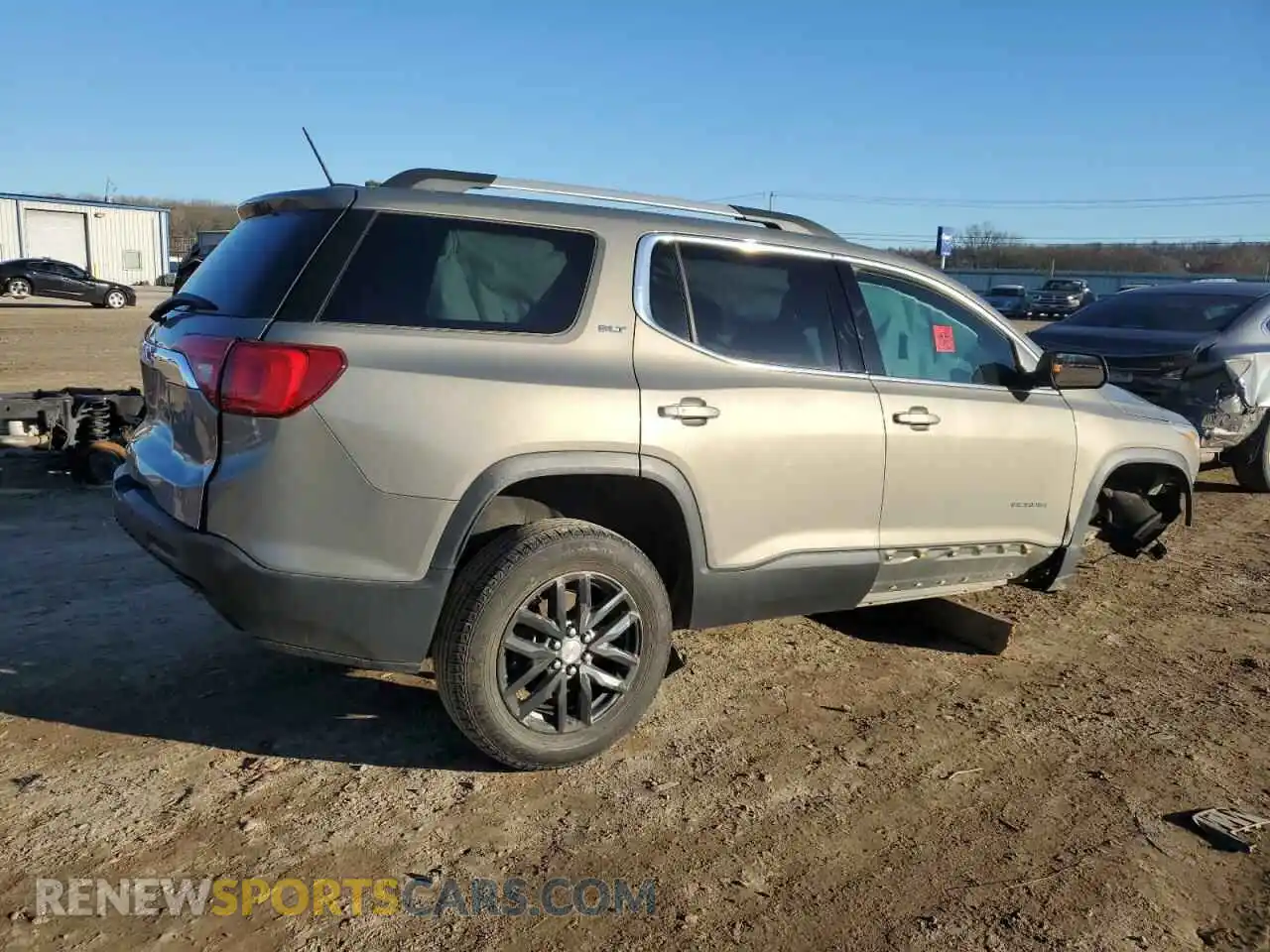 3 Photograph of a damaged car 1GKKNMLA3KZ119802 GMC ACADIA 2019
