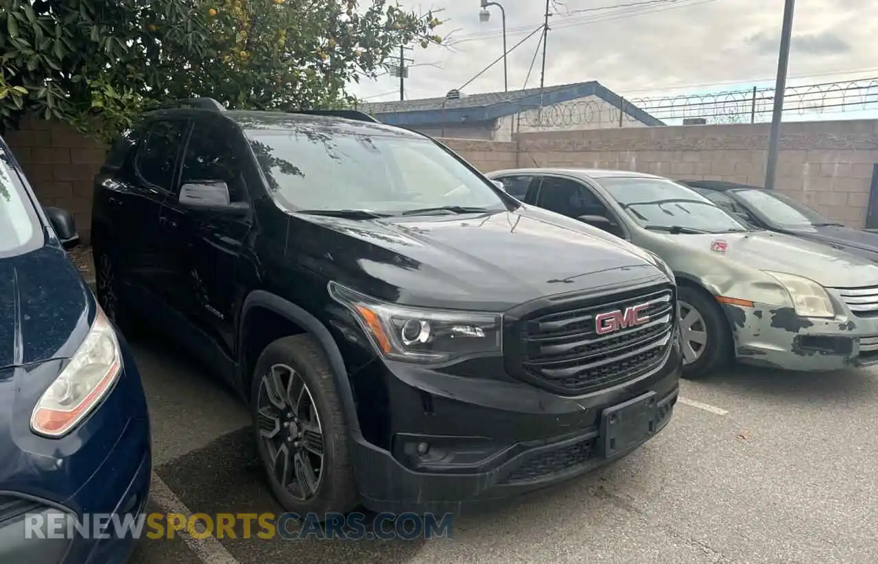 1 Photograph of a damaged car 1GKKNMLA7KZ207784 GMC ACADIA 2019