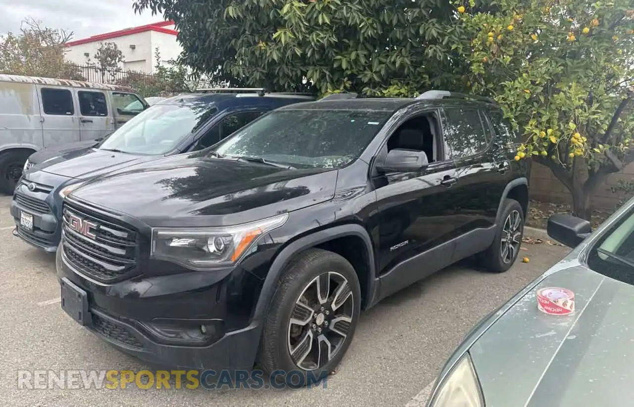 2 Photograph of a damaged car 1GKKNMLA7KZ207784 GMC ACADIA 2019