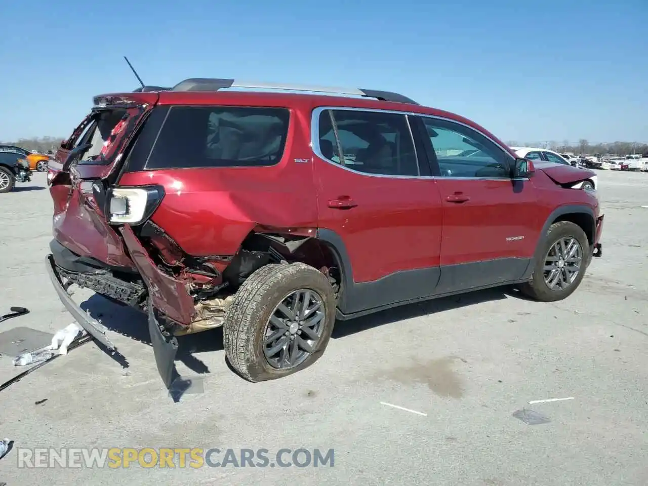 3 fotografías del automóvil dañado 1GKKNMLA7KZ299298 GMC ACADIA 2019
