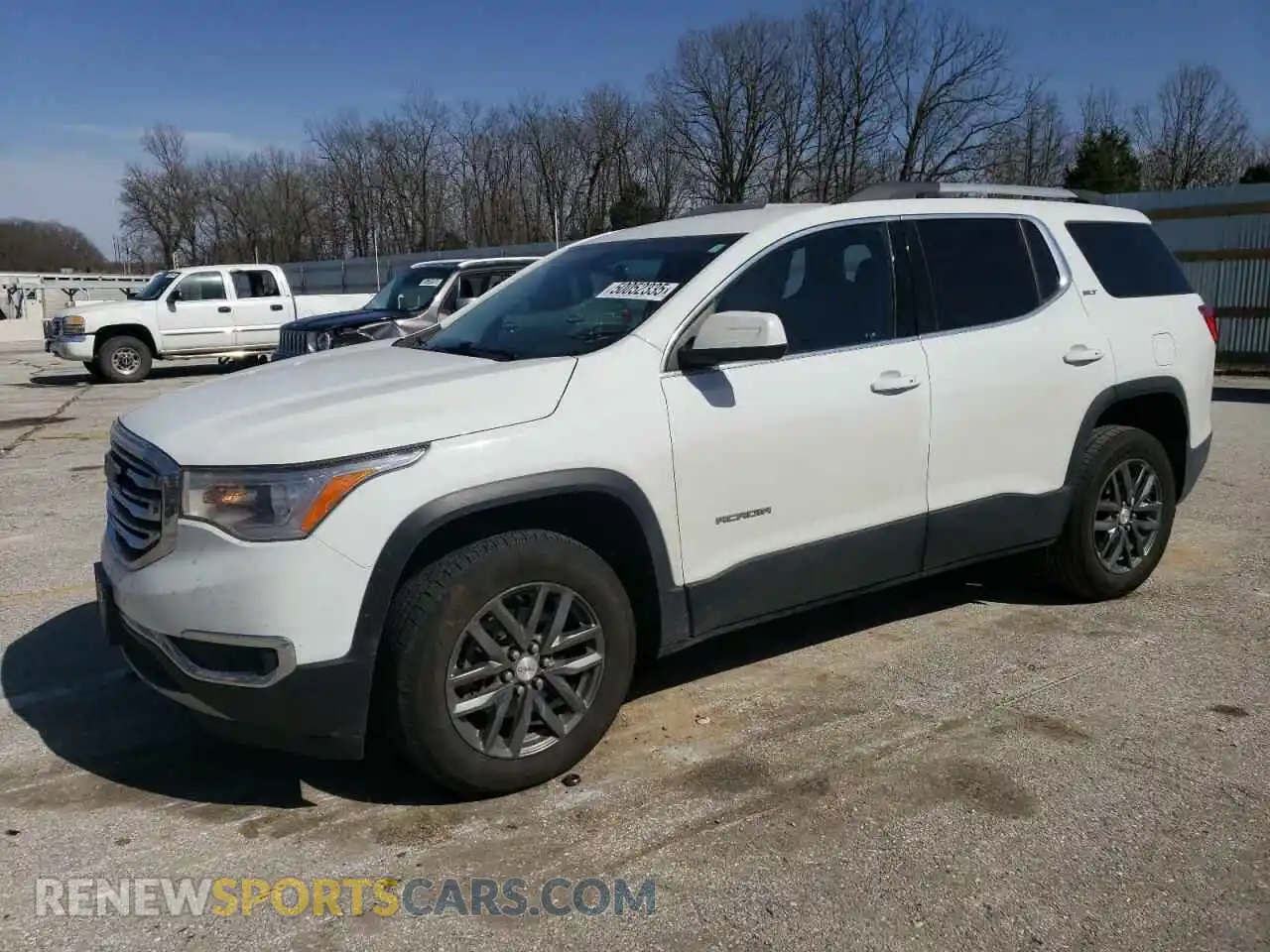 1 Photograph of a damaged car 1GKKNMLS0KZ264305 GMC ACADIA 2019