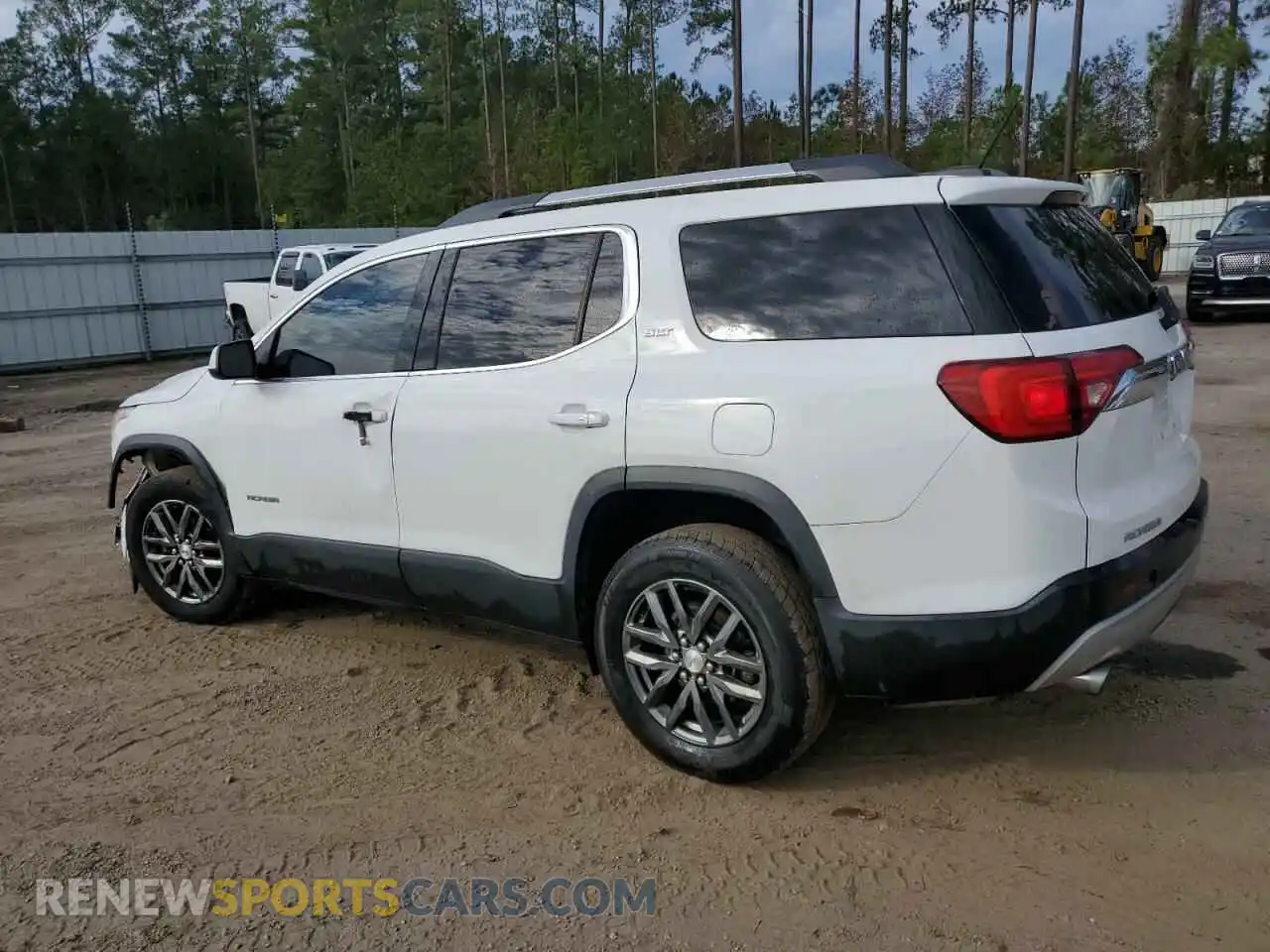 2 Photograph of a damaged car 1GKKNMLS2KZ100814 GMC ACADIA 2019