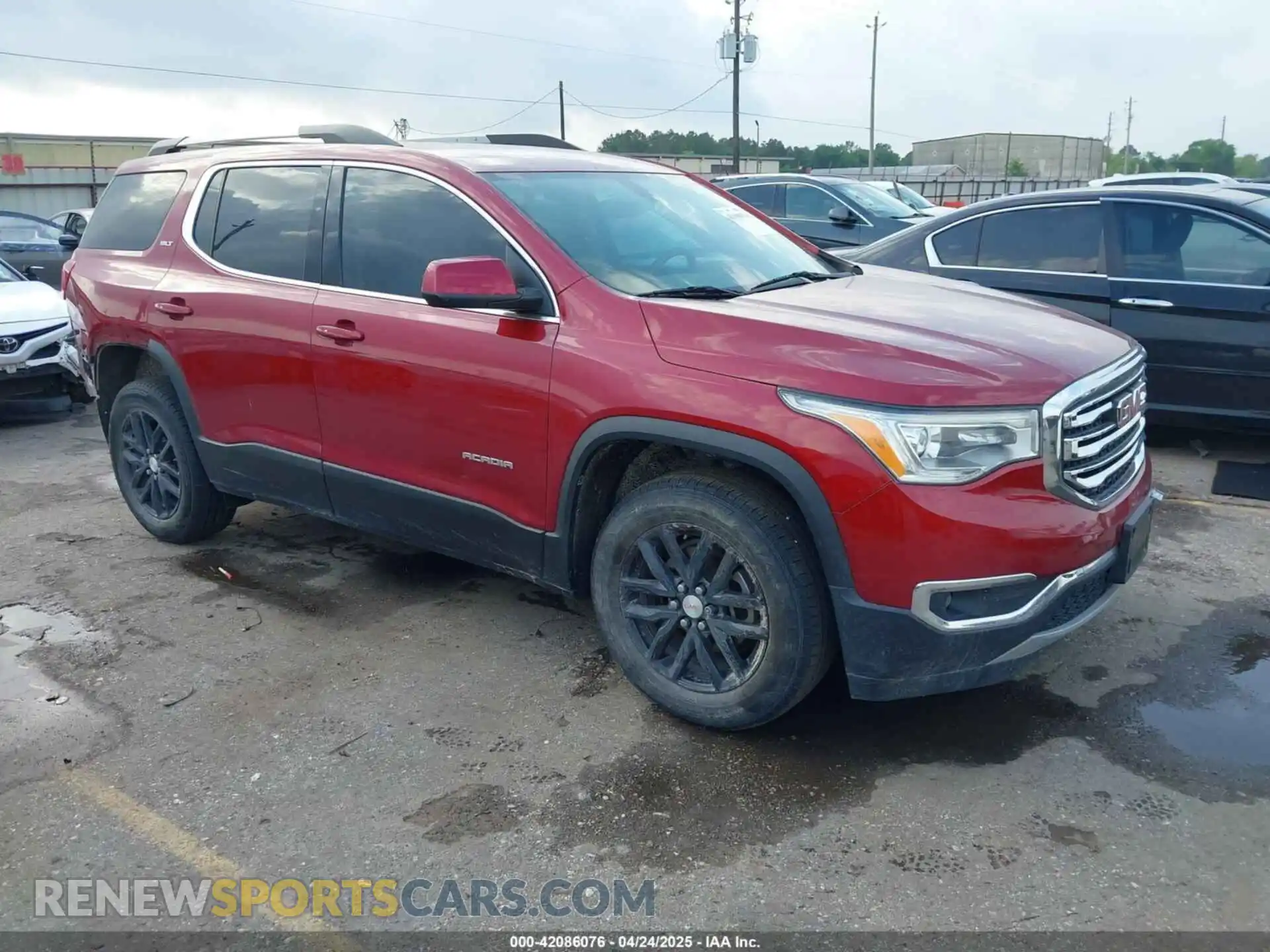 1 Photograph of a damaged car 1GKKNMLS3KZ130971 GMC ACADIA 2019