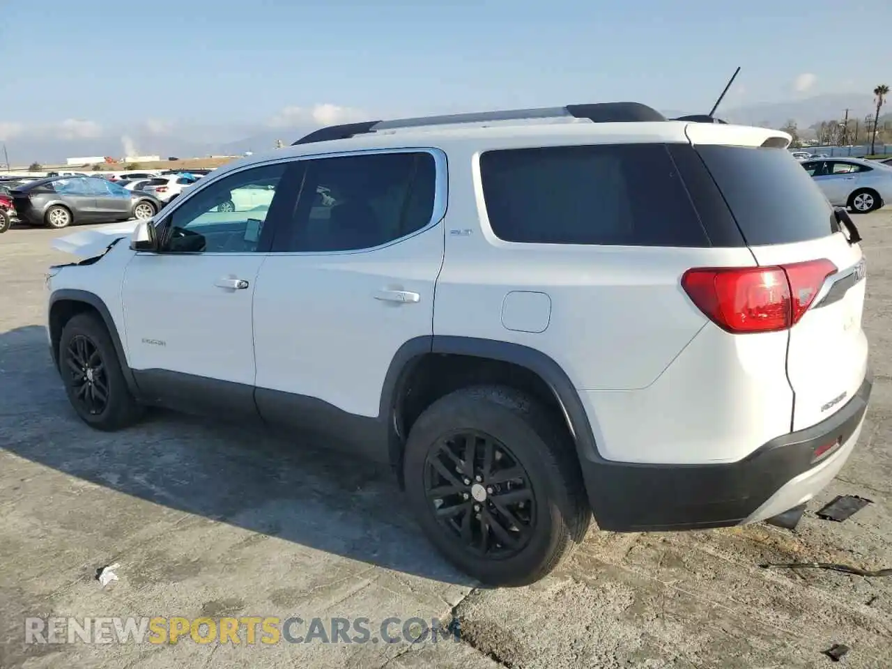 2 Photograph of a damaged car 1GKKNMLS4KZ143180 GMC ACADIA 2019