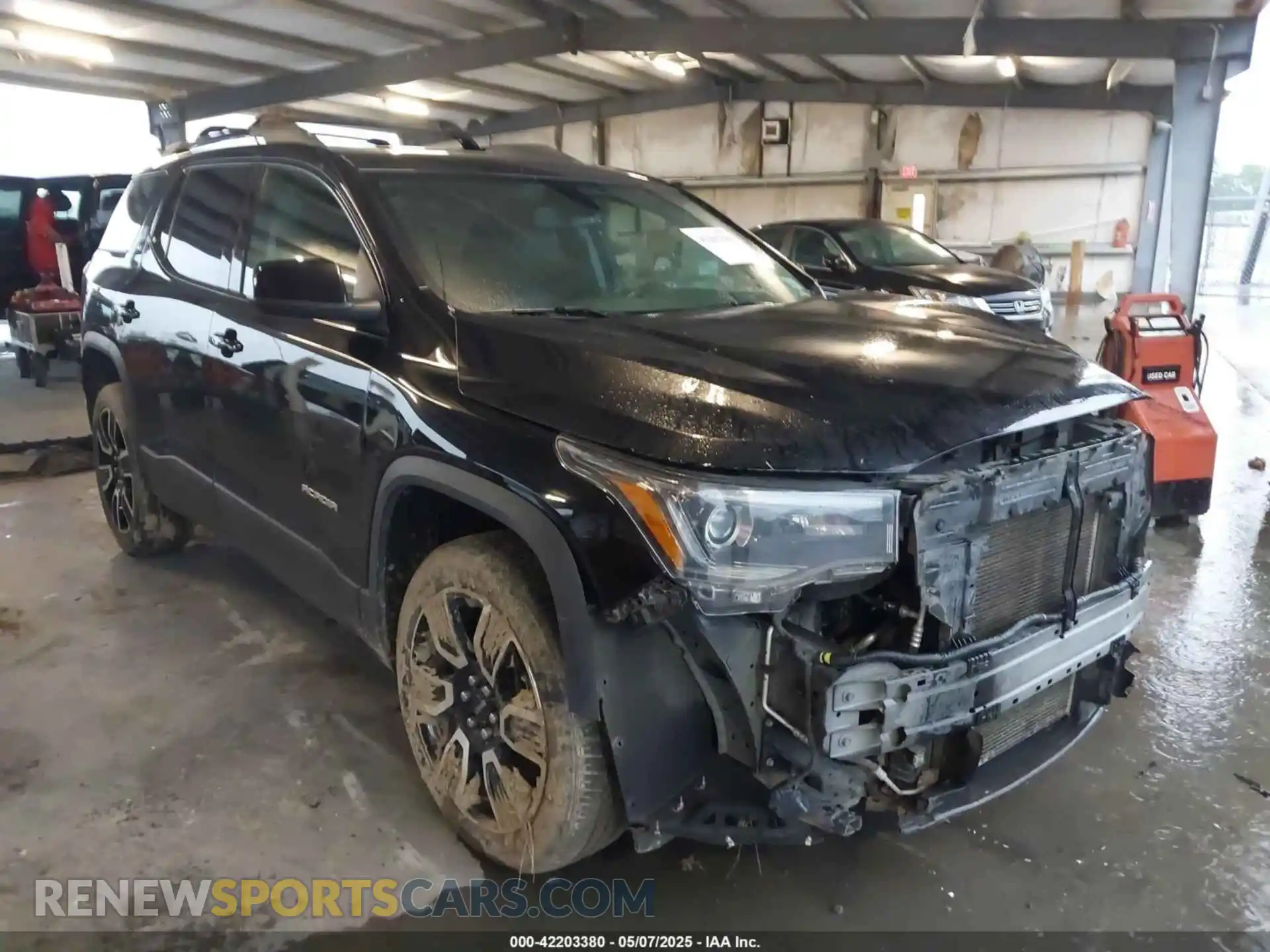 1 Photograph of a damaged car 1GKKNMLS6KZ287409 GMC ACADIA 2019