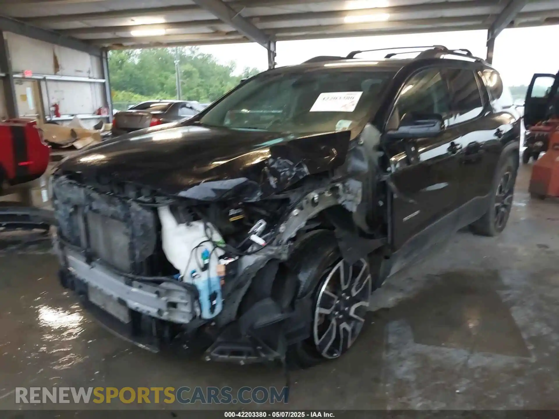2 Photograph of a damaged car 1GKKNMLS6KZ287409 GMC ACADIA 2019