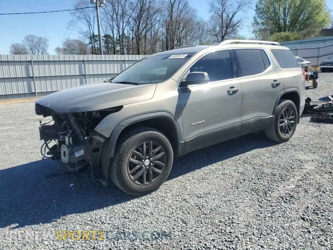 1 Photograph of a damaged car 1GKKNMLS8KZ203333 GMC ACADIA 2019