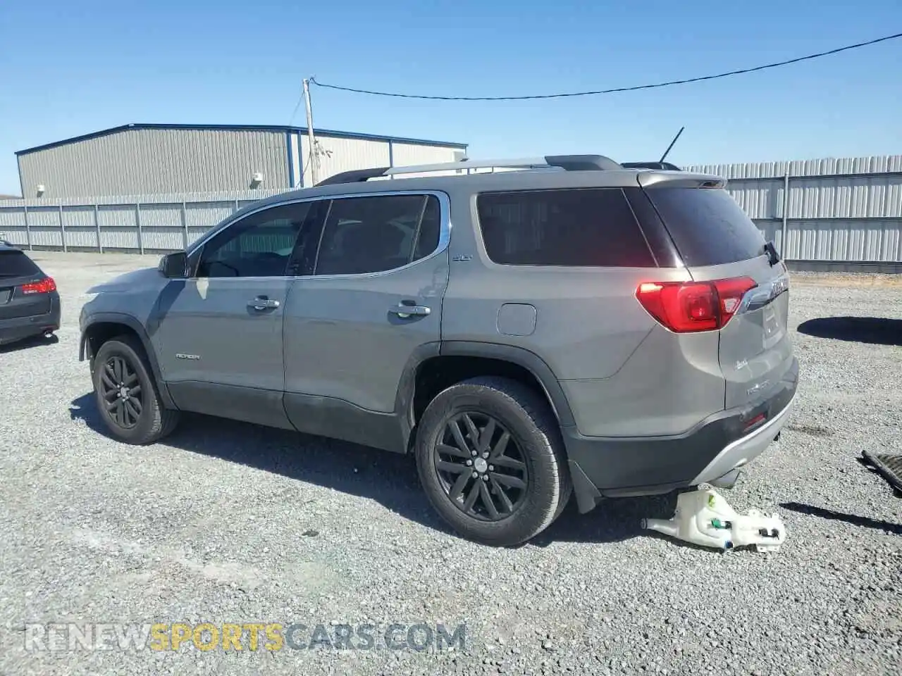 2 Photograph of a damaged car 1GKKNMLS8KZ203333 GMC ACADIA 2019