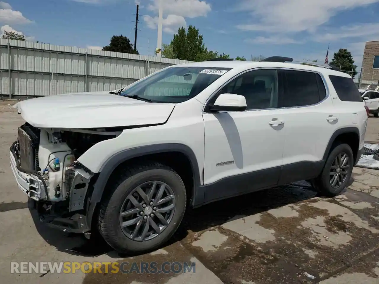 1 Photograph of a damaged car 1GKKNMLS8KZ269977 GMC ACADIA 2019
