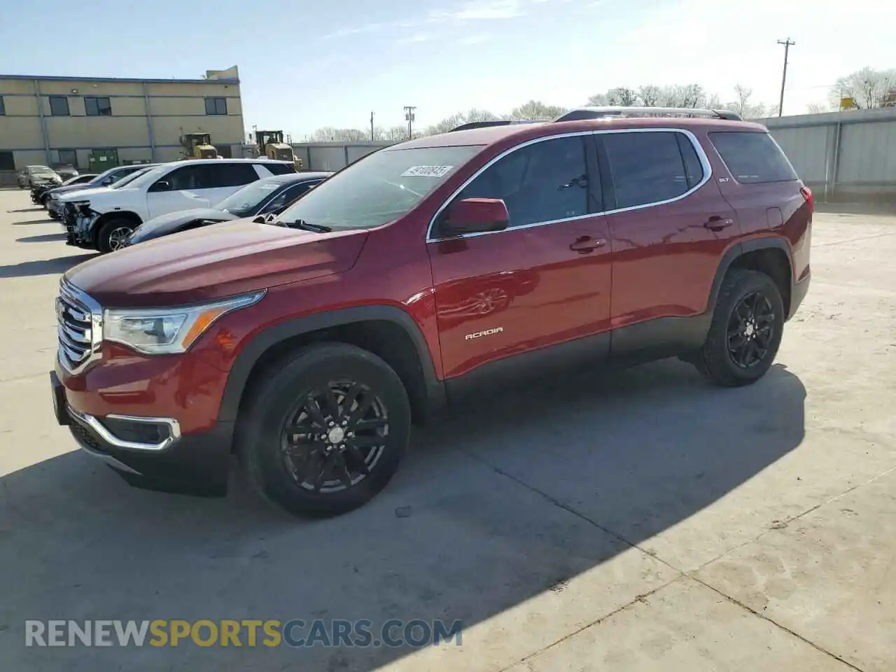 1 Photograph of a damaged car 1GKKNMLSXKZ240710 GMC ACADIA 2019