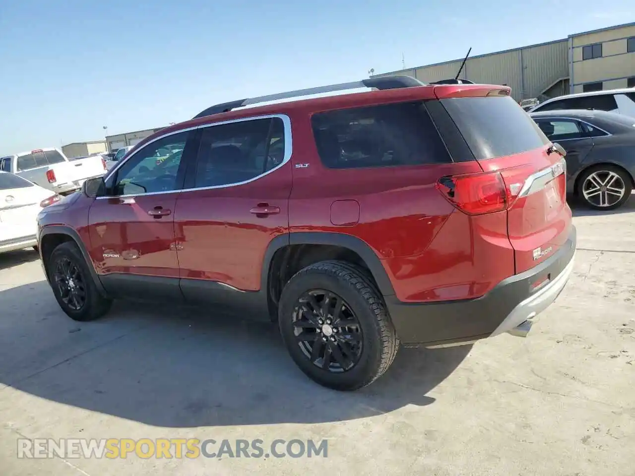 2 Photograph of a damaged car 1GKKNMLSXKZ240710 GMC ACADIA 2019