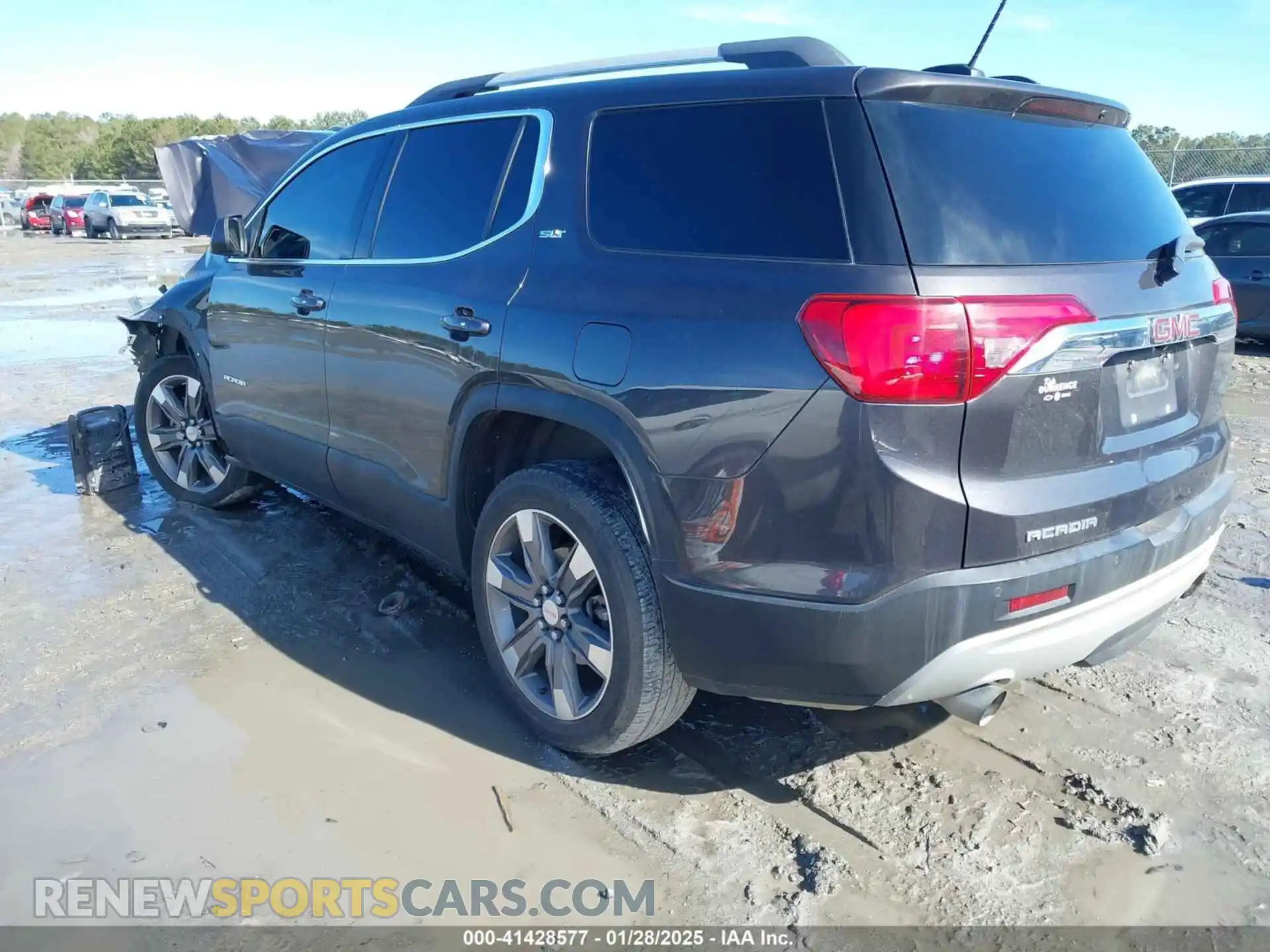 3 Photograph of a damaged car 1GKKNNLSXKZ128477 GMC ACADIA 2019