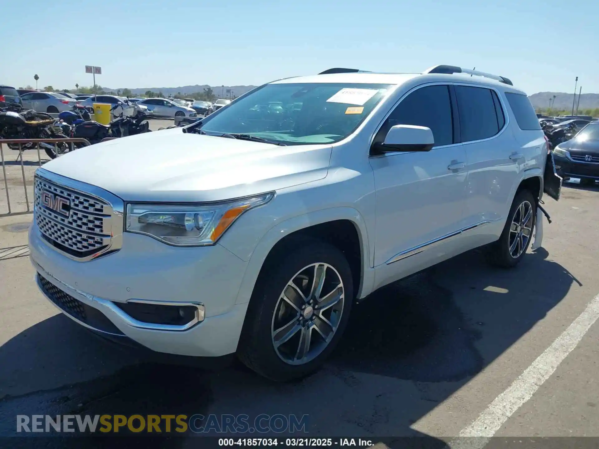 2 Фотография поврежденного автомобиля 1GKKNPLS9KZ166469 GMC ACADIA 2019