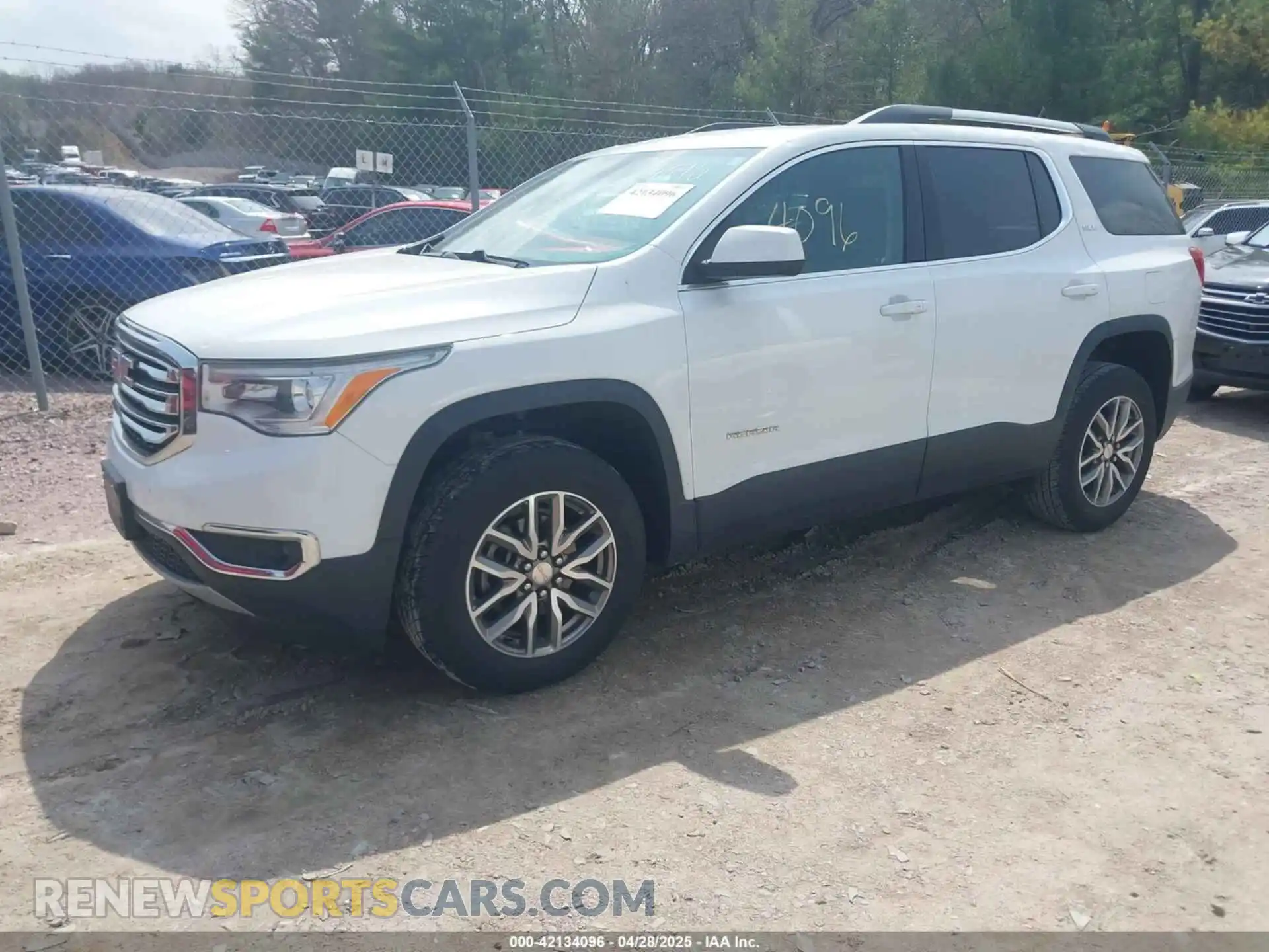 2 Photograph of a damaged car 1GKKNSLS6KZ287558 GMC ACADIA 2019